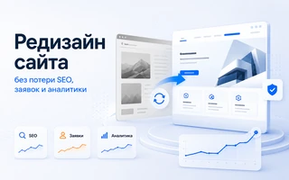 Редизайн без потери SEO и заявок